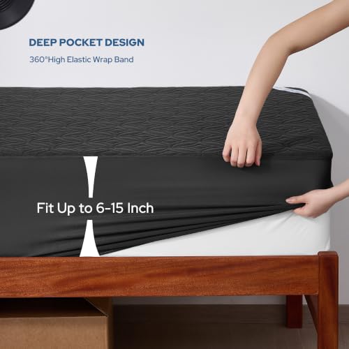 2 Pack Waterproof Mattress Protector Twin XL (2 Count)