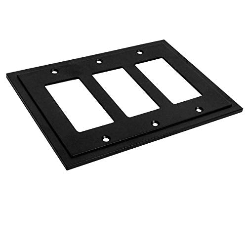 Modern Edge Decorative Wall Plate Switch Plate Outlet Cover