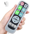 Backlit Big Button TV Remote Replacement for Samsung TV with Cover & Hook