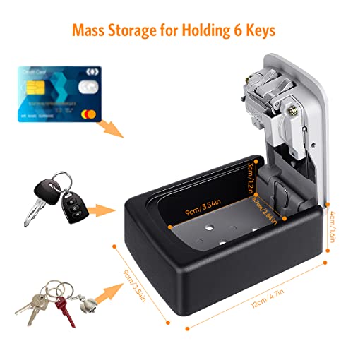 Key Lock Box Wall Mounted (7.68 Ounce)