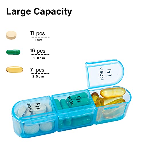 Pill Organizer 3 Times a Day