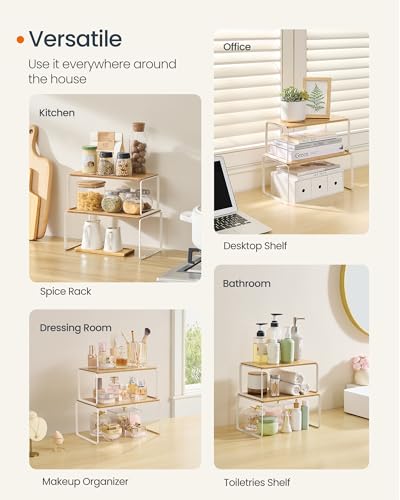 Cabinet Organizer Shelf (2 Count)