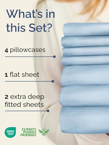 Extra Deep Split King Sheet Set