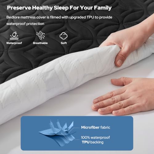 2 Pack Waterproof Mattress Protector Twin XL (2 Count)