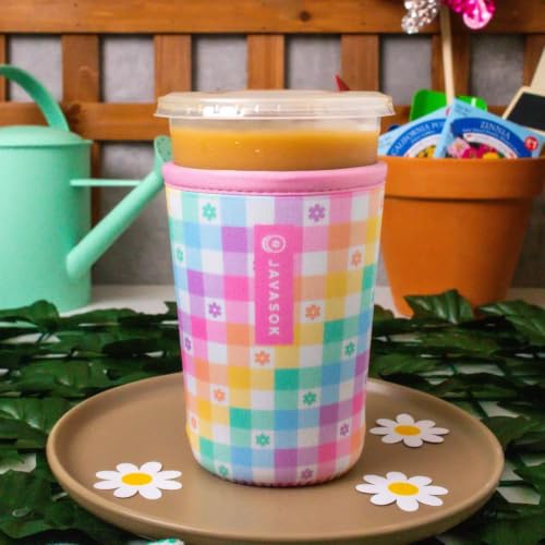 JavaSok Iced Coffee & Cold Soda Insulated Neoprene Cup Sleeve