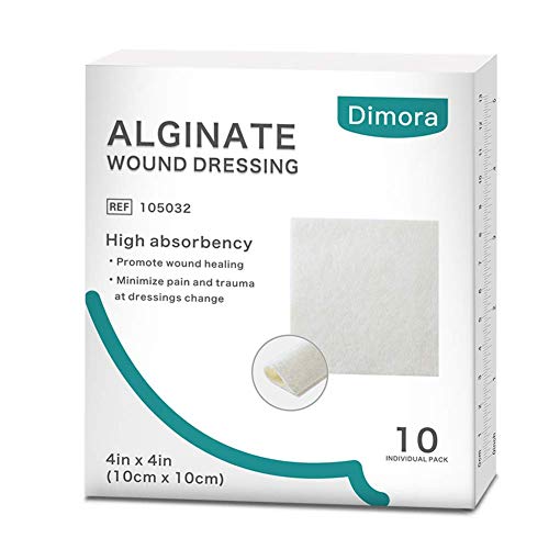 Calcium Alginate Wound Dressing (10 Count)