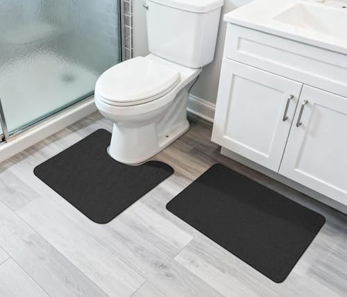 Bath Mat Set 2 Pieces (6.3798 Sq Ft)