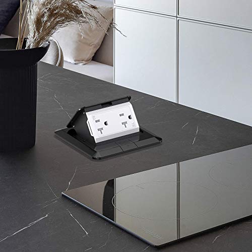 Pop Up Floor Electrical Outlet Box Kit