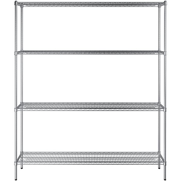 14" x 72" NSF Chrome 4