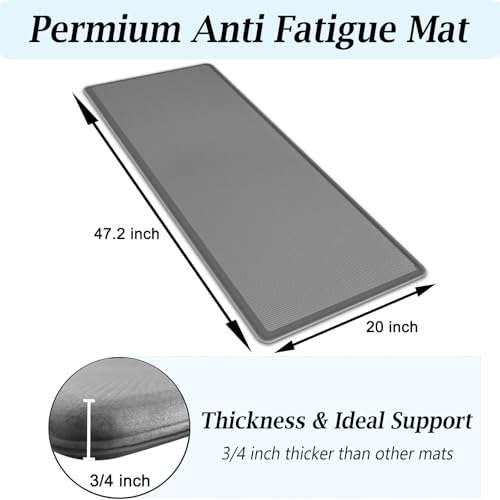 0.75" Thick Anti Fatigue Kitchen Mats