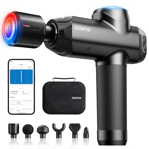 Power+ Thermacool Massage Gun with Heat and Cold Head