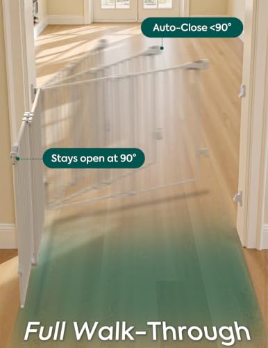 No Bottom Bar Baby Gate for Stairs
