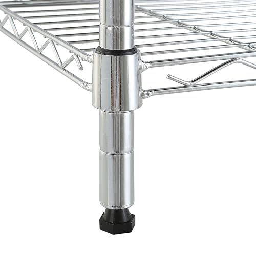 5 Shelf Tower Adjustable Storage Shelving Unit