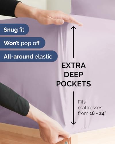 Extra Deep Flex Top Split Head King Sheet Set