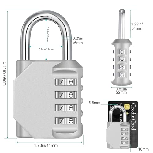 Combination Lock 2 Pack (2 Count)