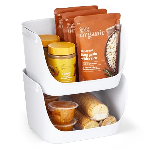 ShelfBin Stacking Pantry Bins (2 Count)