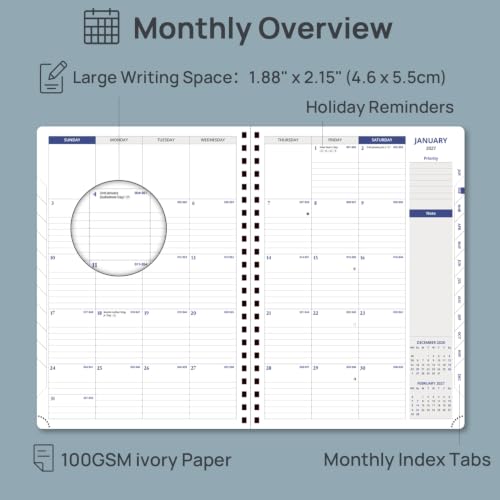 2027 Weekly Planner