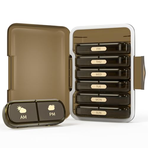 Weekly Pill Organizer 2 Times a Day
