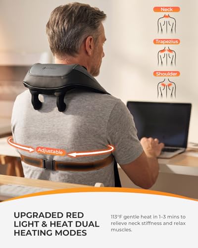 Red Light Neck Massager with Heat