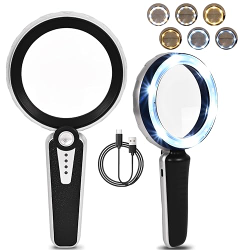 45X Magnifying Glass with Light