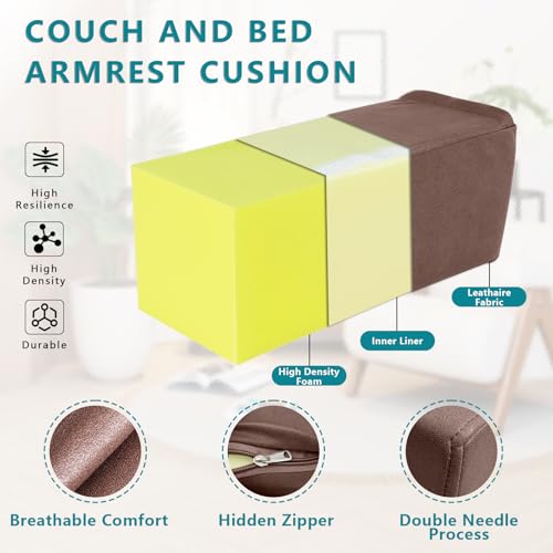2 Pack Couch Arm Rest Pillow (2 Count)