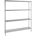 14" x 72" NSF Chrome 4