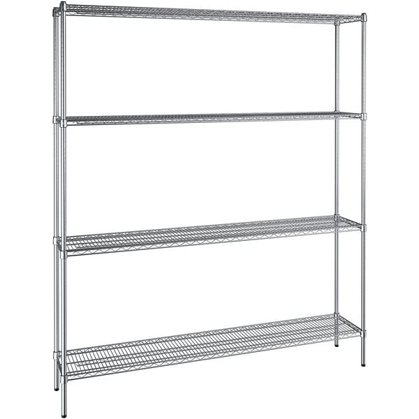 14" x 72" NSF Chrome 4