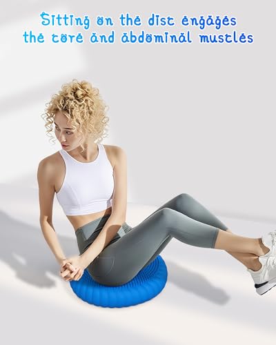 Wobble Cushion with Inflation Pump
