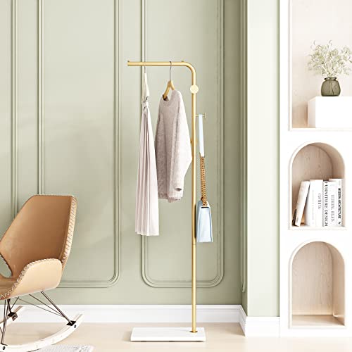 Gold Coat Racks with 3 Hooks