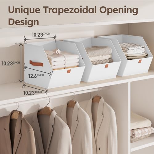 Fabric Closet Storage Cubes (6 Count)