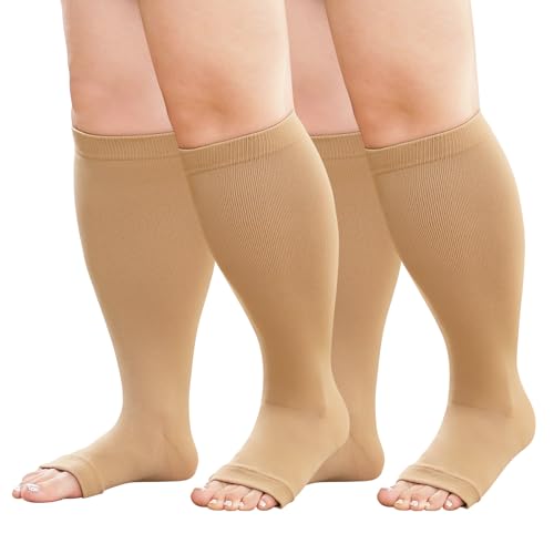 Plus Size Compression Socks (2 Count)