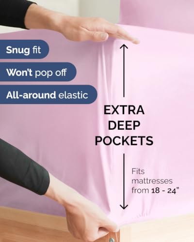 Extra Deep Flex Top Split Head King Sheet Set