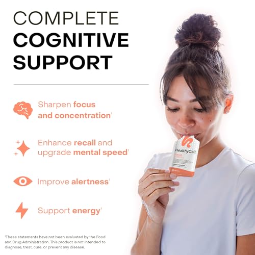 Focus & Recall Daily Liquid Brain Supplement (30 Count)