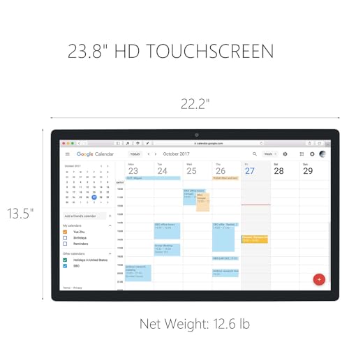 15.6 to 27 inch Touchscreen Digital Calendar & Wall Planners