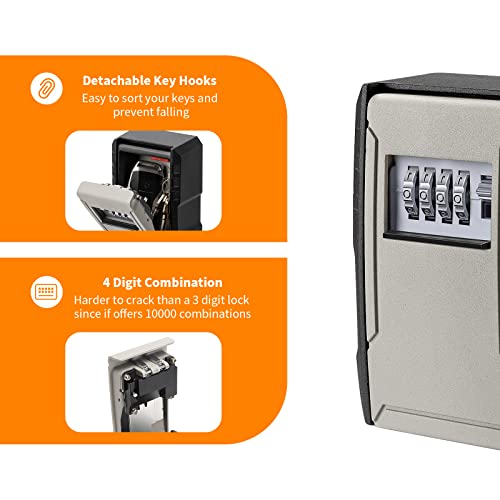 UPGRADE Extra Large Capacity Key Lock Box