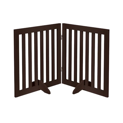 24”H Free Standing Pet Gate for Dog Cat