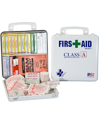 Mfg Class A 21 Plus First Aid Kit for Businesses (147 Count)