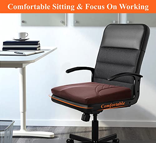 Memory Foam Car Seat Cushion for Driving Comfort and Office Use