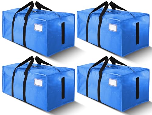 Supports 200lbs Heavy Duty Moving Bags (4 Count)