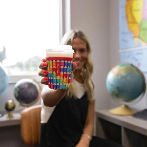 JavaSok Iced Coffee & Cold Soda Insulated Neoprene Cup Sleeve