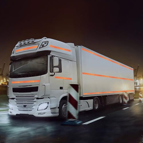 Industrial Reflective Tape Orange Outdoor Waterproof 1 inch