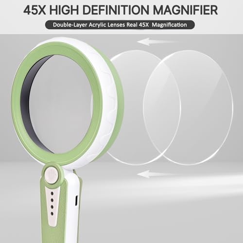 Magnifying Glass with Light