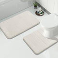 Memory Foam Bath Mat Set 2 Piece