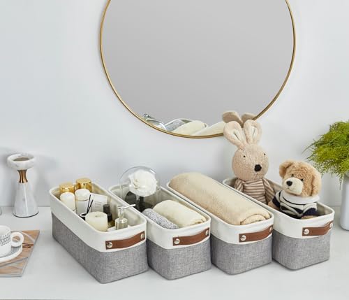 Narrow Storage Bins (4 Count)