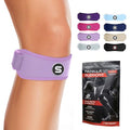 Sleeve Stars Swedish Brand Patellar Tendon Support Strap for Women & Men Effective Osgood Schlatter Knee Brace Youth & Kids Knee Brace with 3 Adjustable Length fits 12" (2 Count)