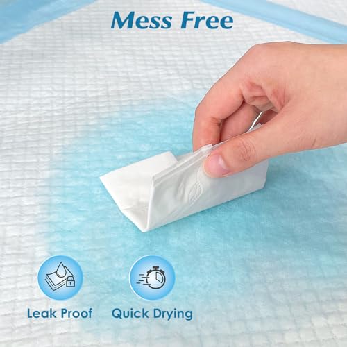 100 Count 22” x 22” Super Absorbency Disposable Underpads