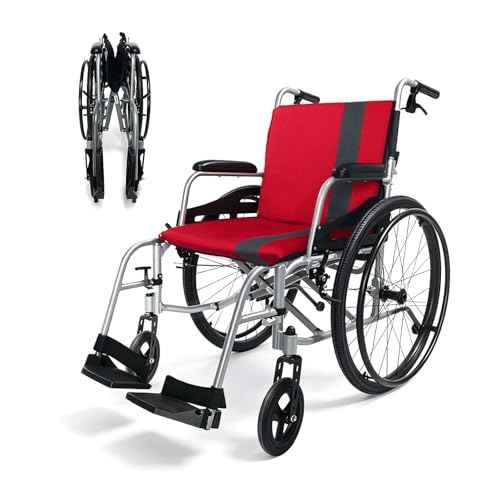 Lightweight Wheelchair Foldable Self