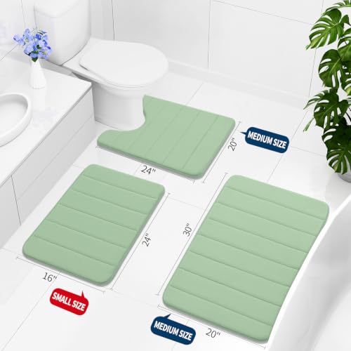 Memory Foam Bath Mat 59 x 34