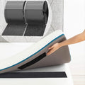 4.3 Inch x 32.8 Feet Heavy Duty Hook and Loop Tape Strips with Adhesive Cushion Grip to Prevent Sliding Keep Couch Cushions Mattress from Sliding (32.8333 Foot)