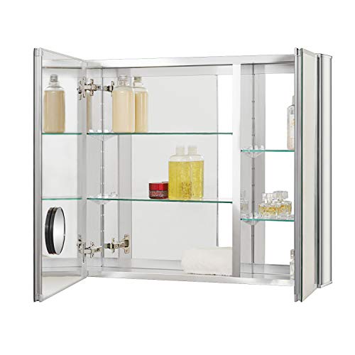 30 x 26 Medicine Cabinet with a 5X Makeup Mirror